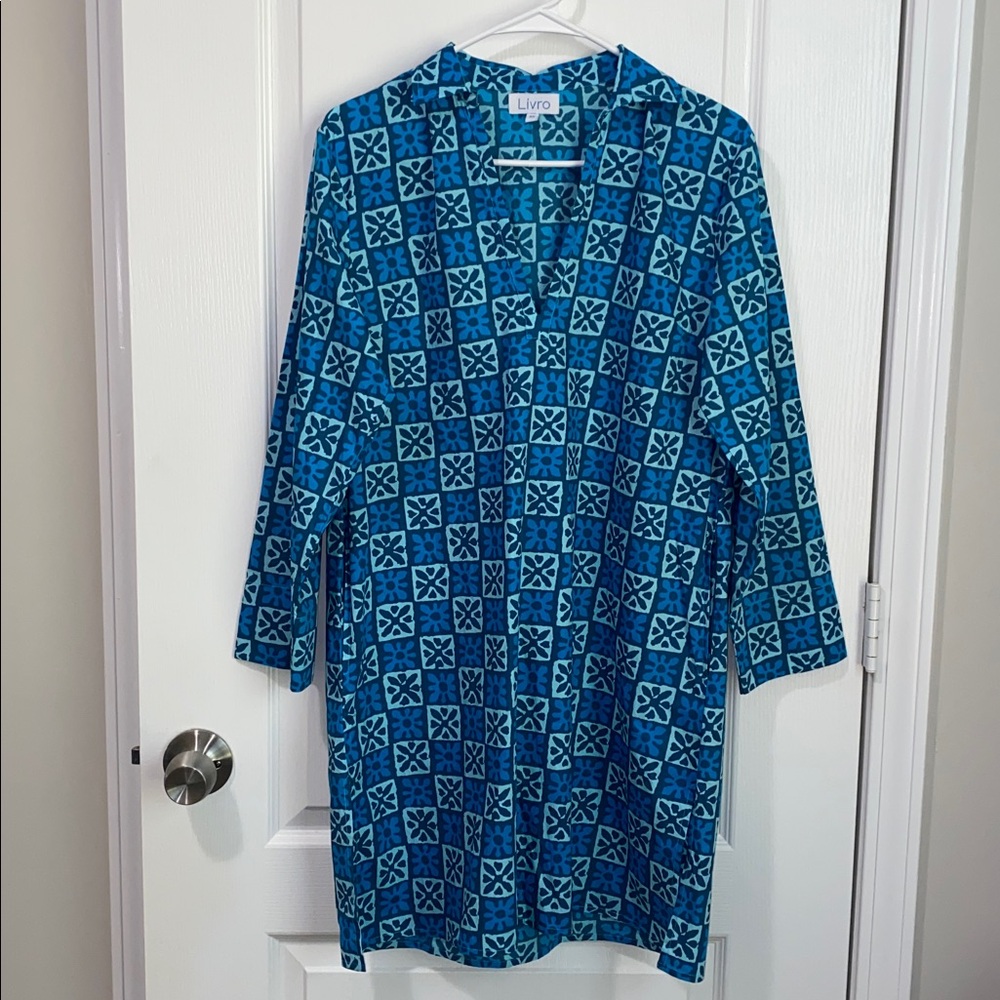 NWOT Livro Cotton Long Sleeve Shirt Dress‎